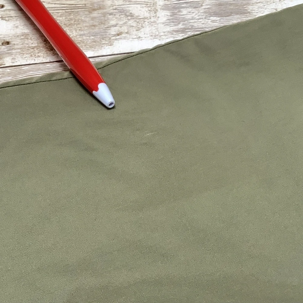 The North Face Puffer Bomber Jacket Insulated Olive Army Green M Medium - Picture 9 of 16